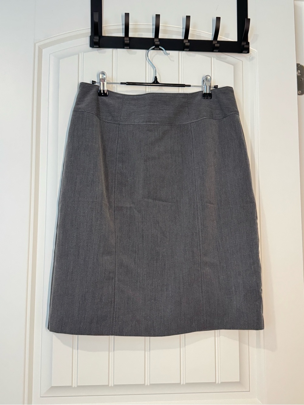 Worthington Gray Pencil Skirt - Tailored Office Style